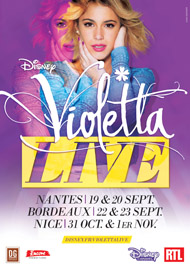 Vanessa Ohanian & Dominique Sappia, kinés de Violetta la star de Disney, pour ses 4 shows au Palais Nikaïa de Nice
