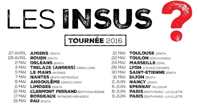 Dominique Sappia Kiné-Ostéo des Insus (Jean-Louis Aubert et Louis Bertignac). Dôme de Marseille le 24 Mai 2016